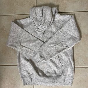 Aritzia TNA heathered grey hoodie